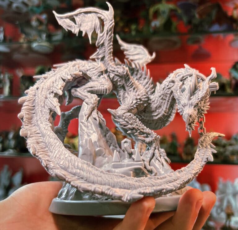 Eyegouger, a miniature dragon fromt the bundle Lair of Liars from Loot Studios