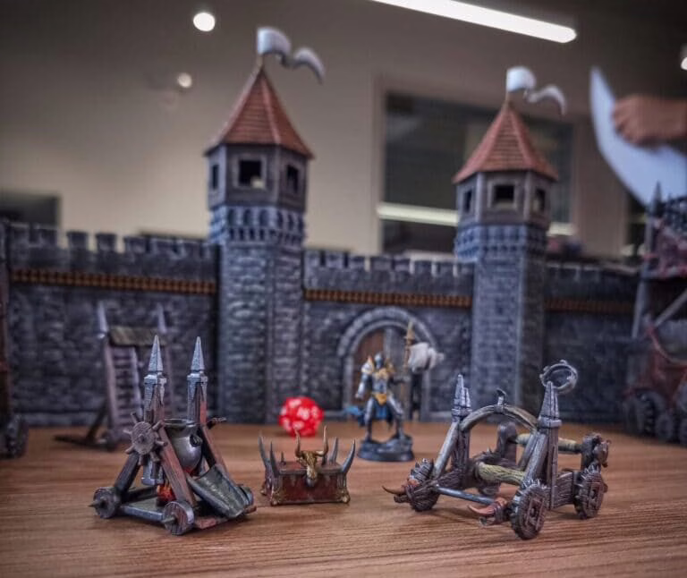 Scenery miniature objects from Loot Studios' bundle Panshaw Undersiege