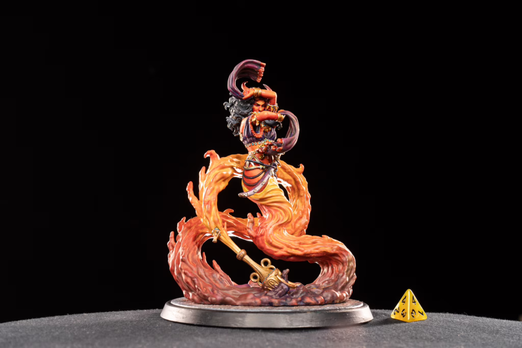 Inara, Efreeti Sorcerer, from Loot Studios’ bundle Voracious Sands.