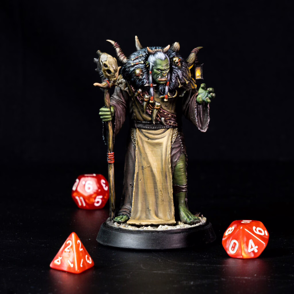 Orc Shaman, from Loot Studios' miniature bundle Orconspiracy.
