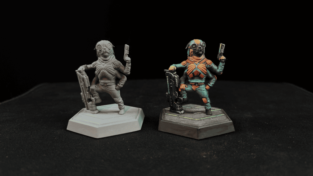 Cyberpug Free Mini from Loot Studios