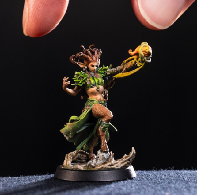 Loot's miniature size perspective, showing one of the options available in the collection when printing.