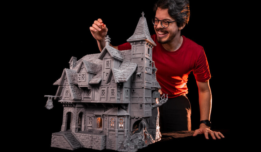 Tavern (3D printable miniature) from Loot Studios's Welcome Pack