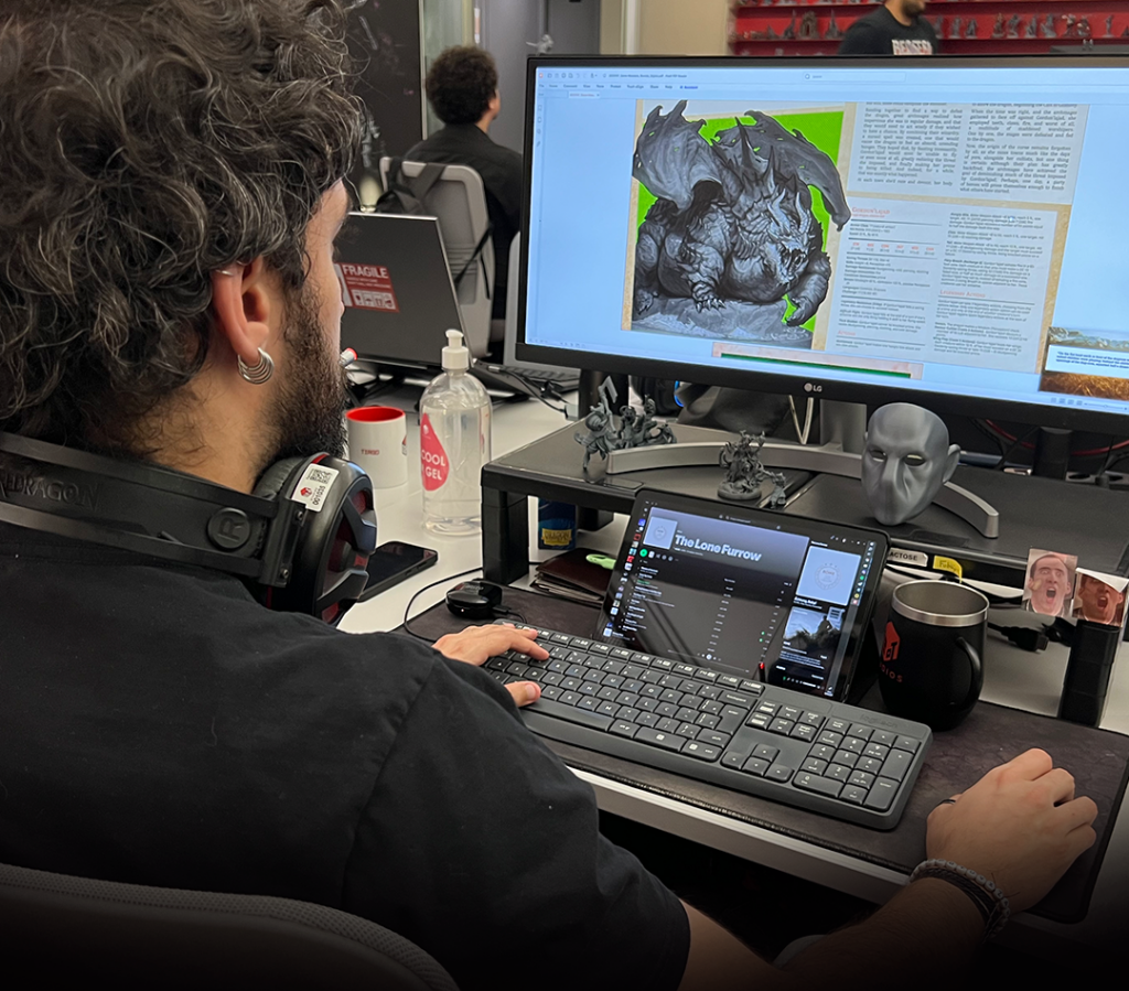 Loot's team creating the stories on our lores