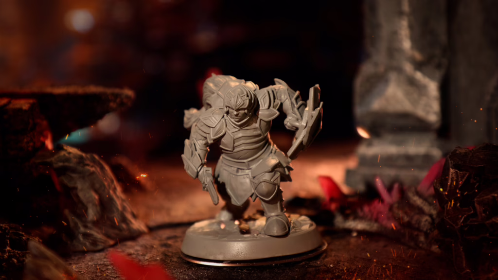 Adamantine Knight from Loot Studios' stand alone product, Journey to Nidavellir