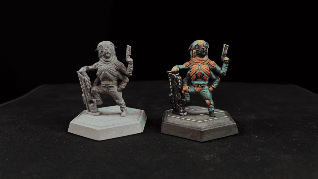 Cyberpug Free Mini from Loot Studios