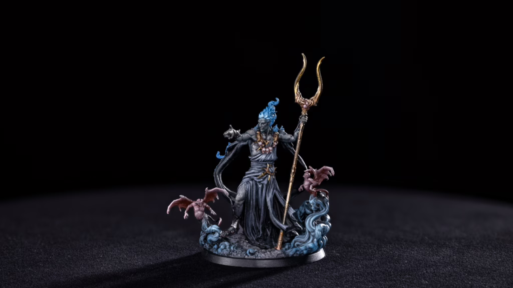 Hades miniature from Loot Studios' miniature bundle, Trials of Hades