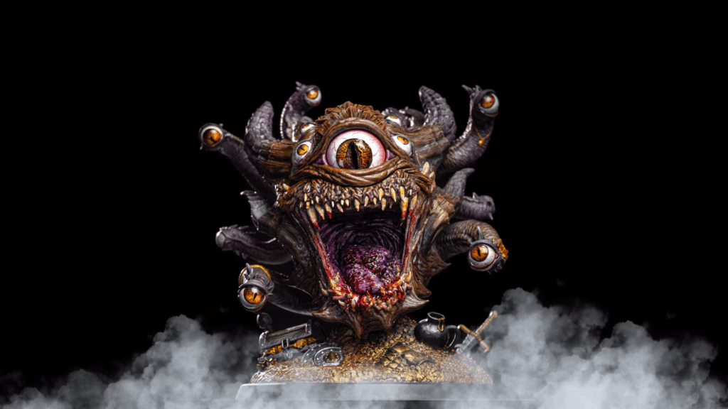 Ziadtroks, Elder Watcher, a miniature from Loot Studios’ miniature bundle Eye of the Watcher.