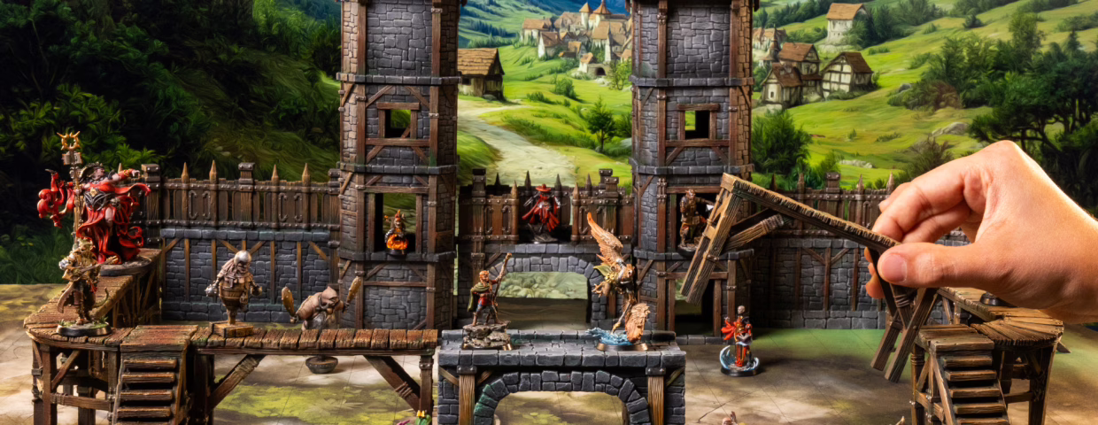 Miniatures from Loot Studios' Bundle, Dawnkpeep Assault