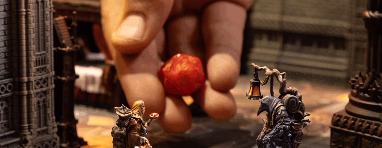 Sweet Agatha and Wereracen Oathkeeper, from Loot Studios' miniature bundle, Scarlet Requiem