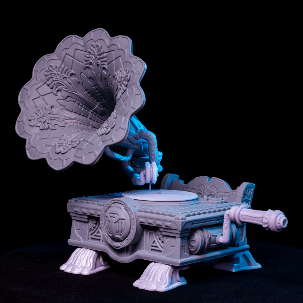 Gramophone - 3D printed decoration and prop