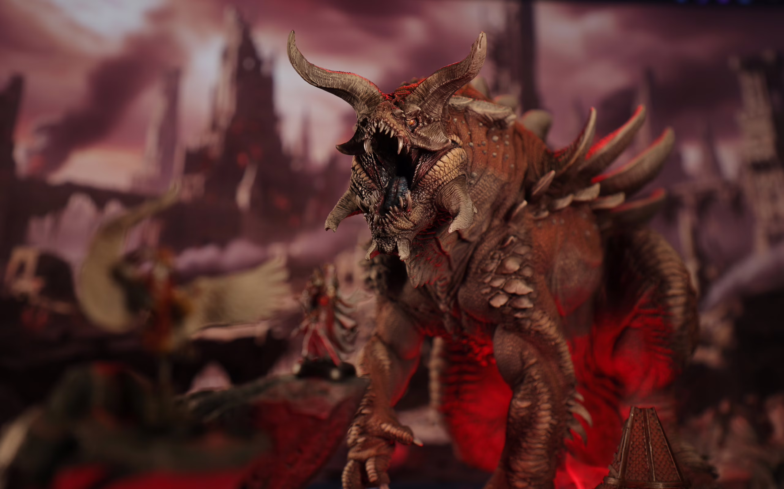 Thesserak (Tarrasque), from Loot Studios' miniature bundle, Destroyers' Armageddon