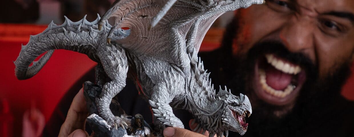 Hoarfrost, the Albino Dragon - Reign of the Coldheart - Loot Studios