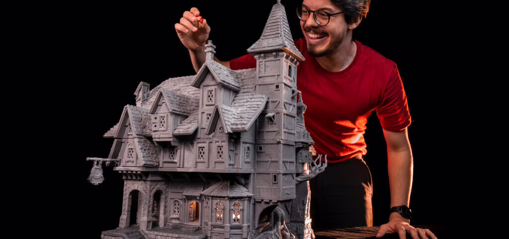 Tavern (3D printable miniature) from Loot Studios's Welcome Pack