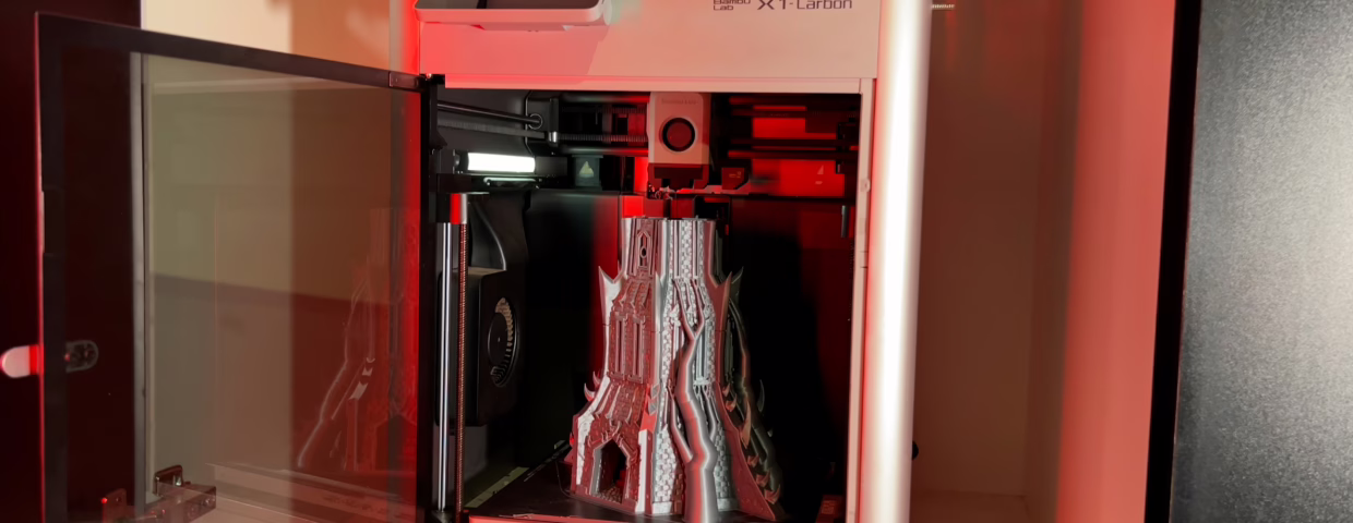 Nightmare Dice Tower, from Loot Studios' miniature bundle, Nightmare of the Abyss