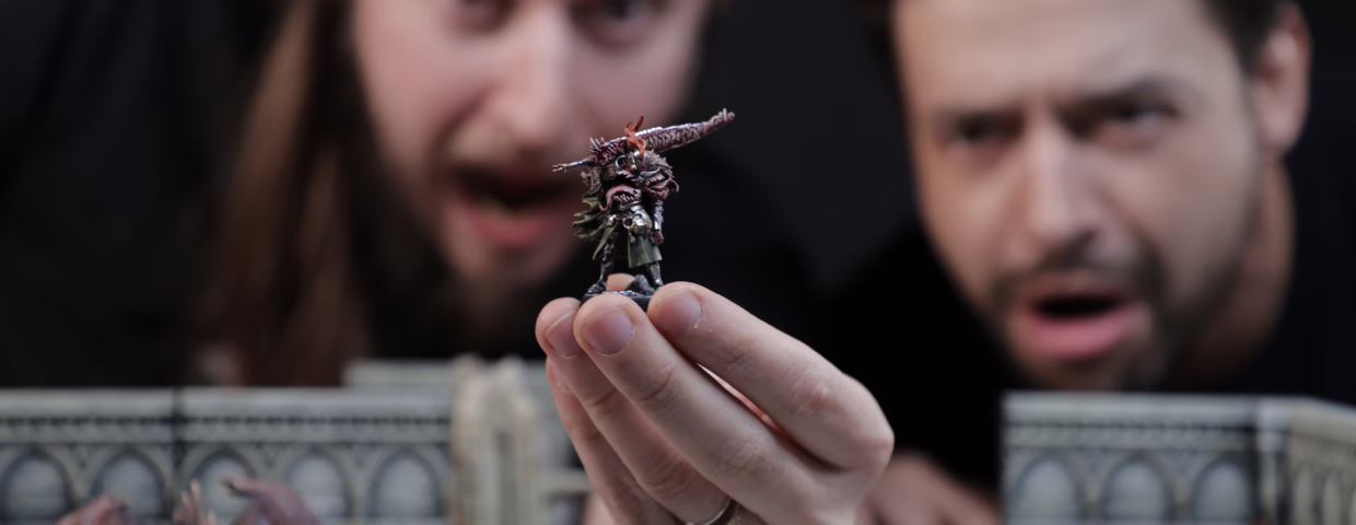 3d printable terrain and miniatures from Loot Studios' miniature bundle, Damn Monsters